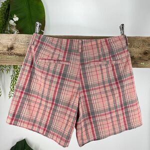 COPY - COPY - Lee Mid Rise Fit Cute Pink Plaid Shorts Size 14